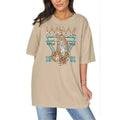 Rock N Roll World Tour 1991 Oversized T Shirt