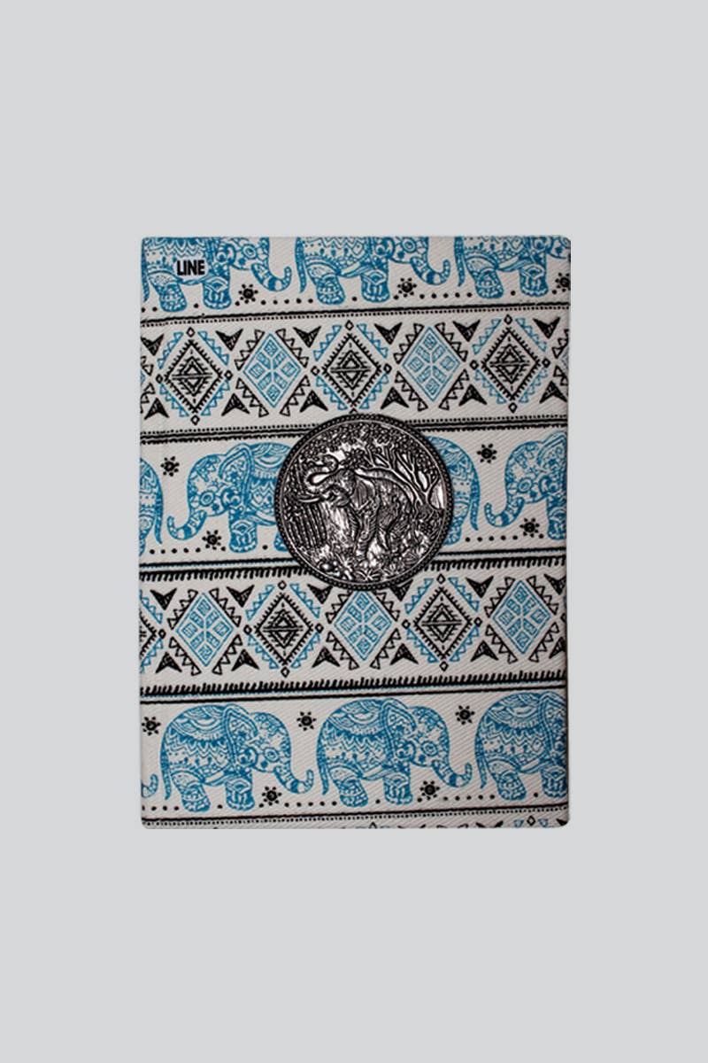 Handmade Elephant Print Notebook (NB-106)