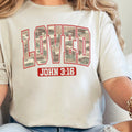 Camo Loved  3:16 Valentine’S Day Graphic T-Shirt | Gildan