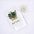 Best Wishes Holiday Card - Botanical Surprise
