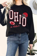 Ohio Football Graphic Terry Sweatshirts