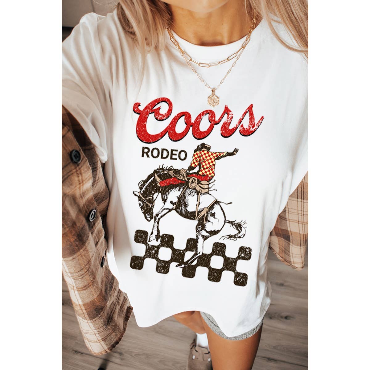 Rodeo Vintage Graphic Oversized Tee