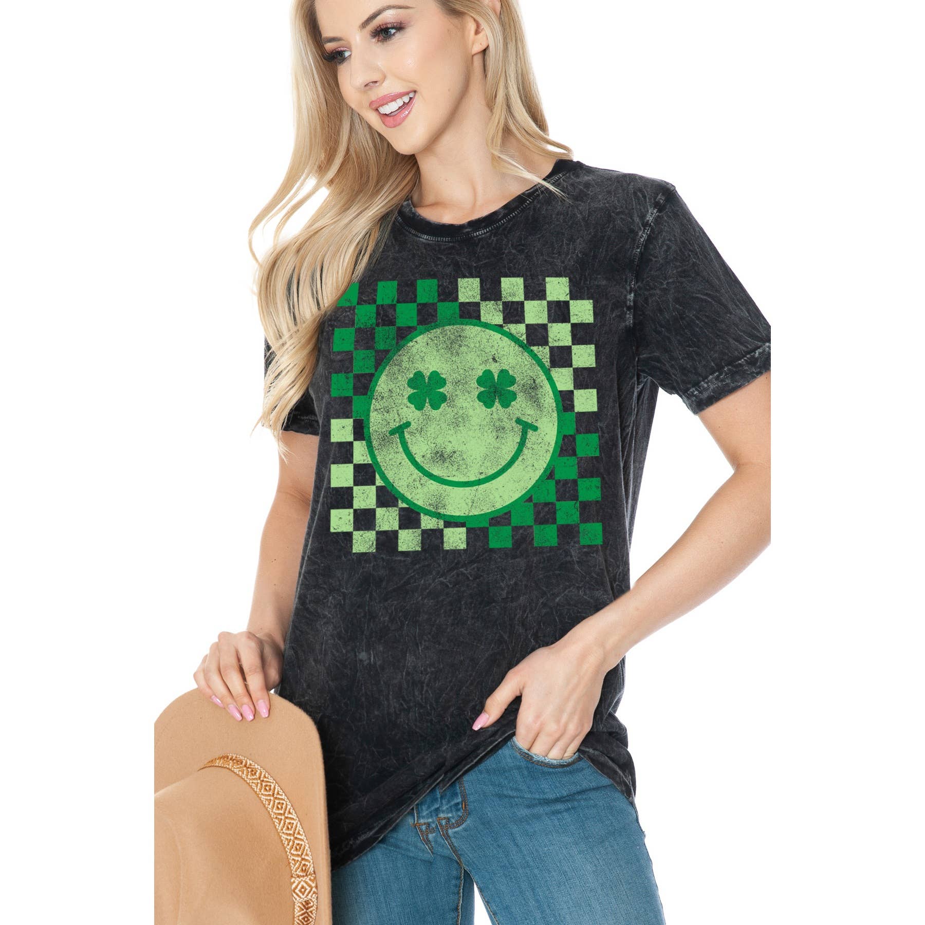 Smail Face St Patrick S Day -  Mineral Wash