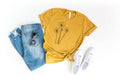 Dandelion Silhouette Tee | Botanical Tshirt