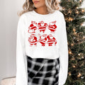 Jolly Santas Crewneck Sweatshirt | Christmas | S-2XL