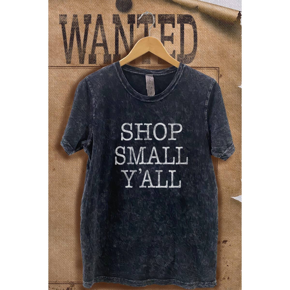 Shop Small Yall Mineral Wash Vintage  Graphic  Tee