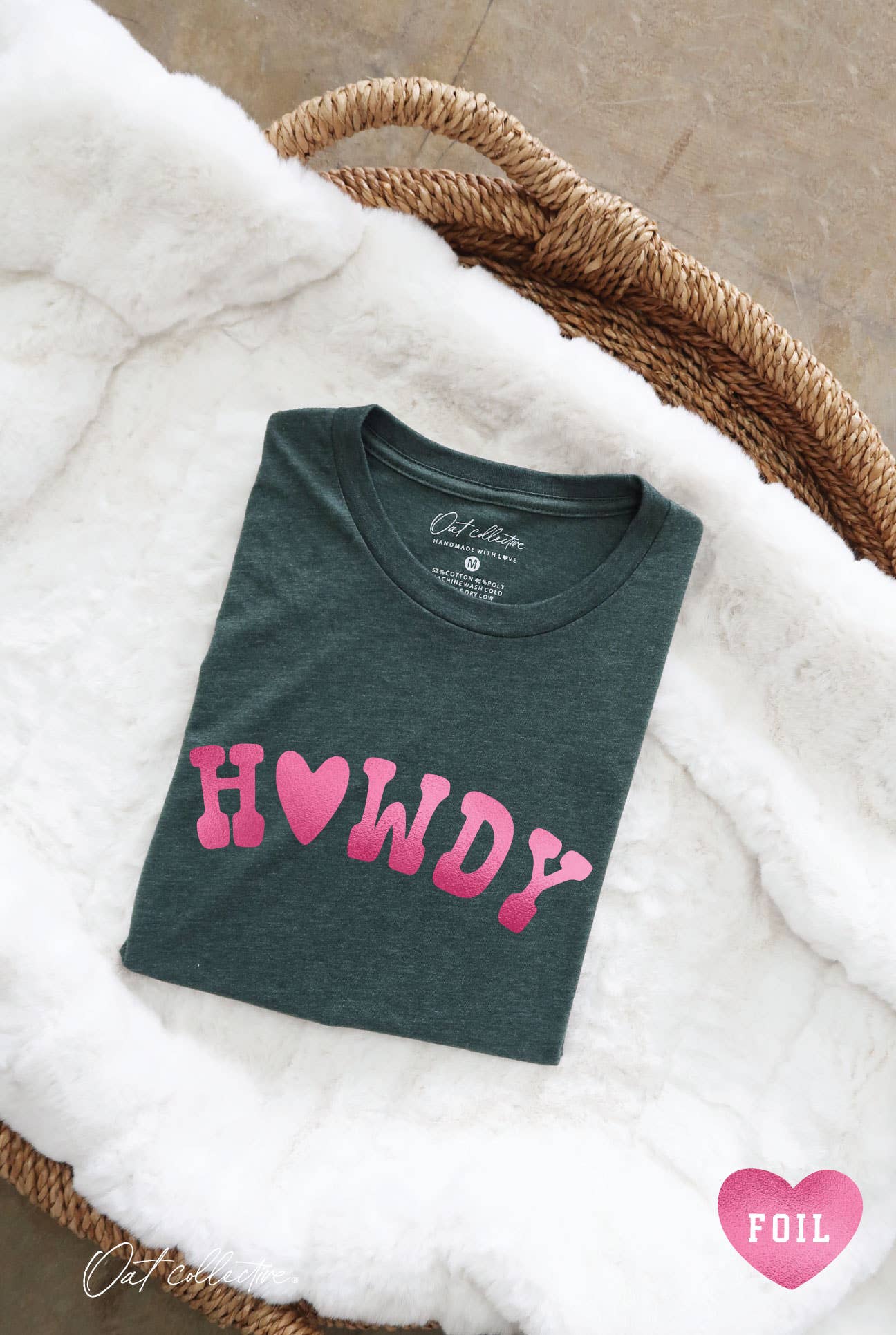 Howdy Foil Graphic T-Shirt