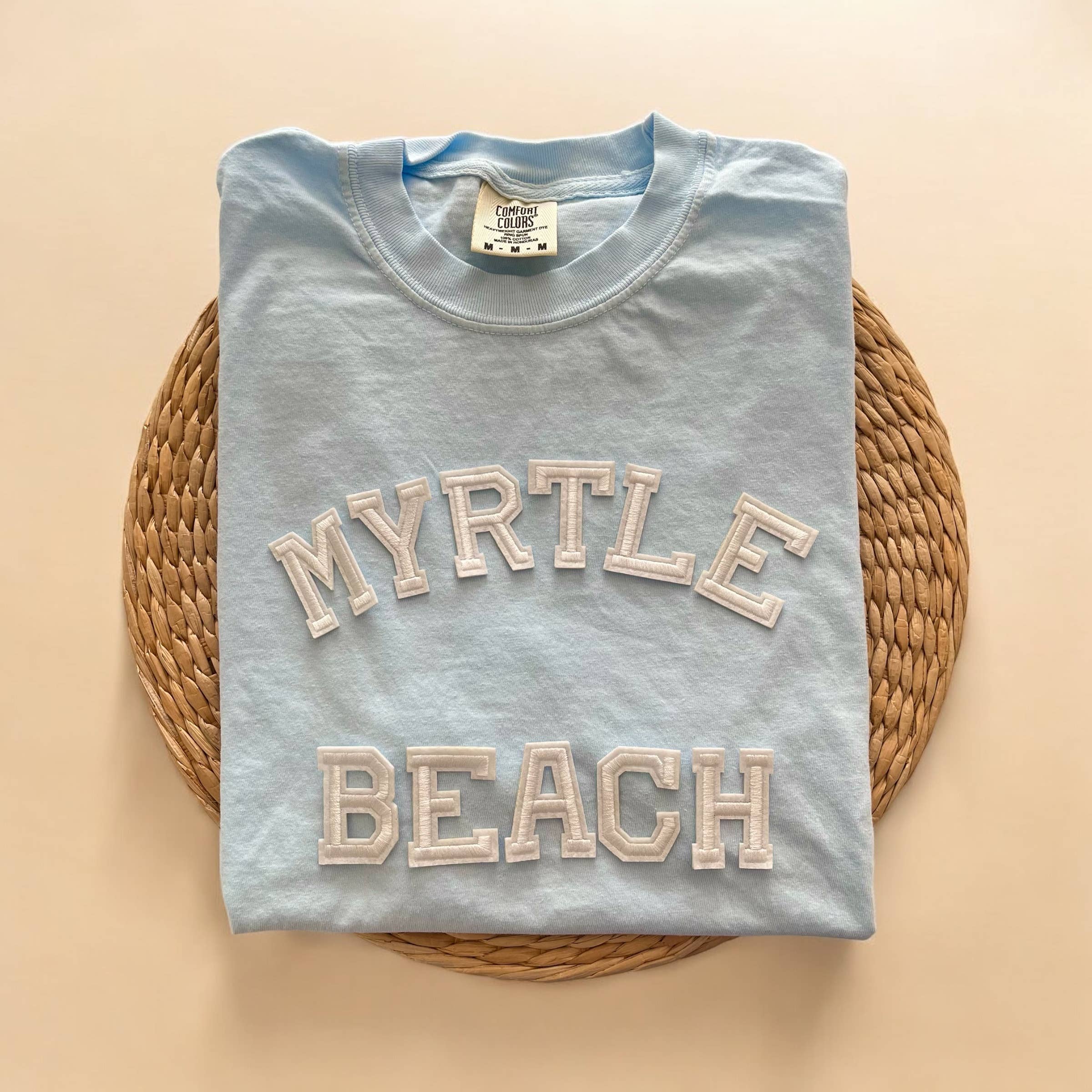 Comfort Colors Myrtle Beach Shirt, Beach Tee
