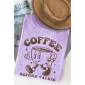 Coffee Beforetalkie - Mineral Wash T Shirt