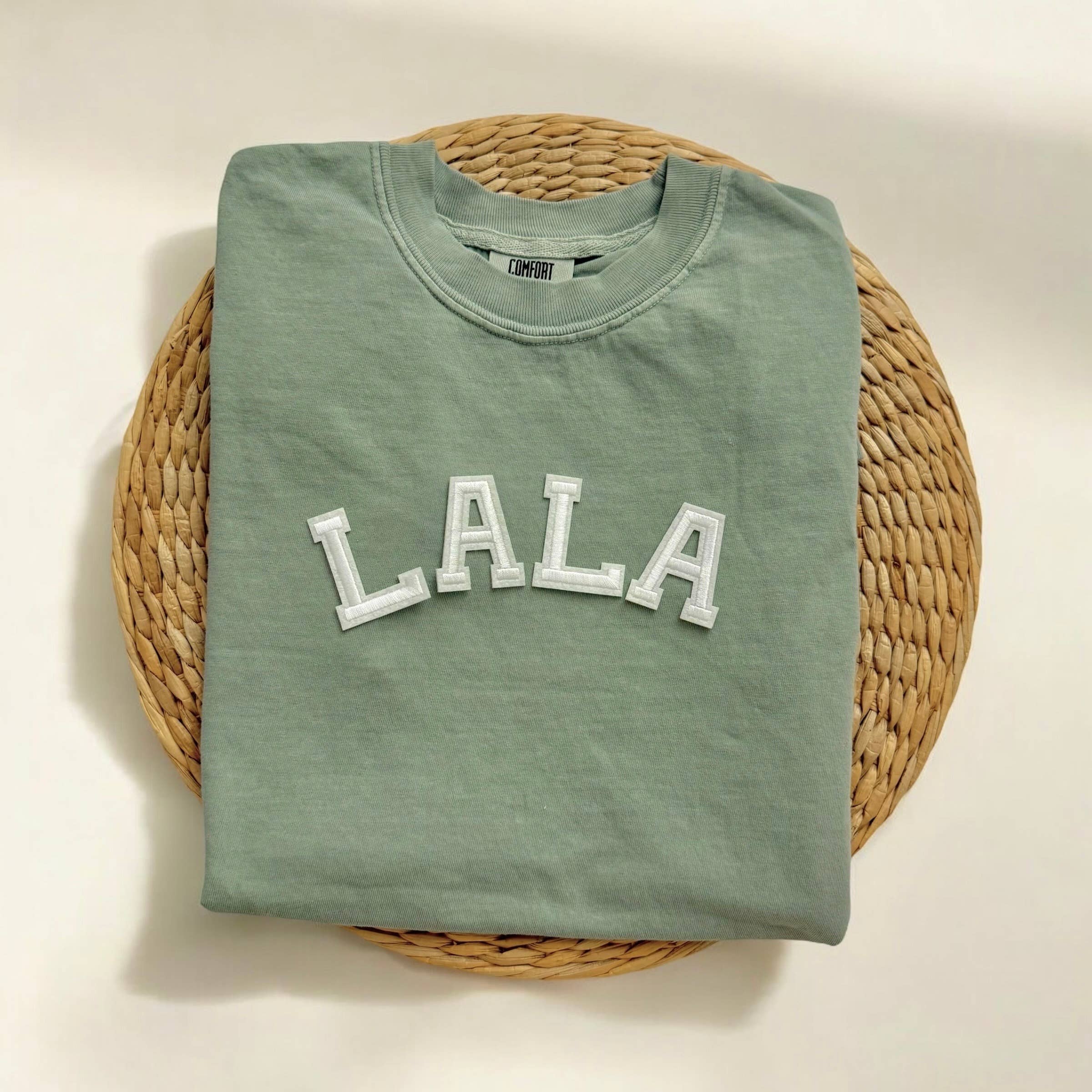 Comfort Colors Lala Shirt, Grandma Gift Ideas