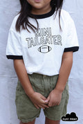 Mini Tailgater Puff Toddler Unisex Ringer Top