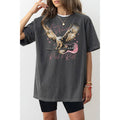 Rock N Roll Love N Peace - Oversized Unisex T Shirt