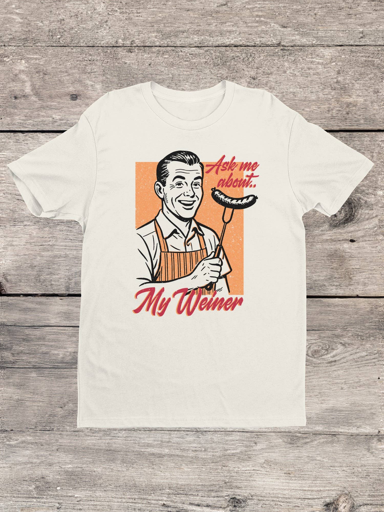 Bbq Fun Grill Apron Men's T-Shirt
