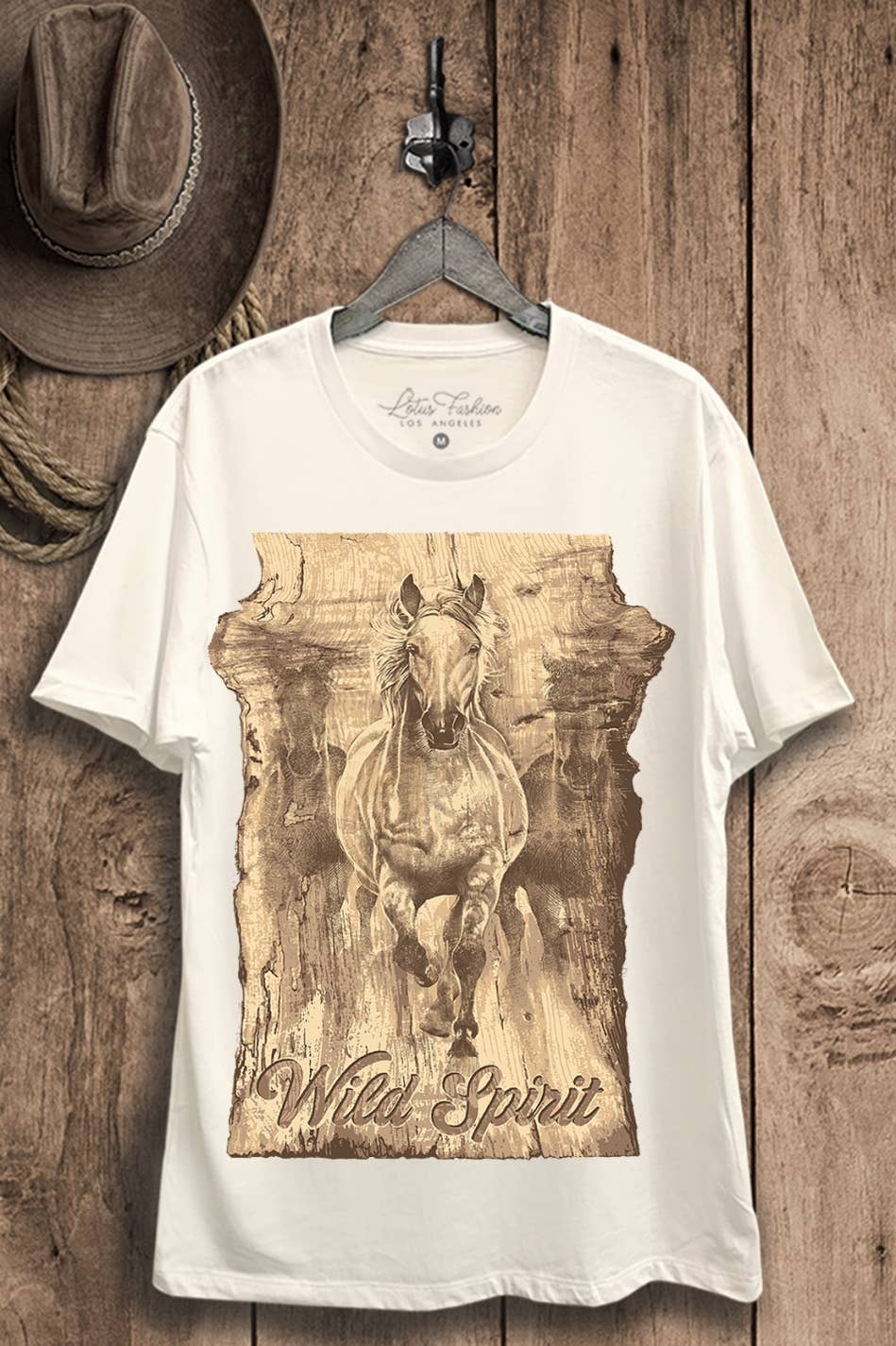 Wild Spirit Horse Graphic Top
