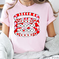 Valentine Friendship Bracelet Graphic Tee | Bella Canvas