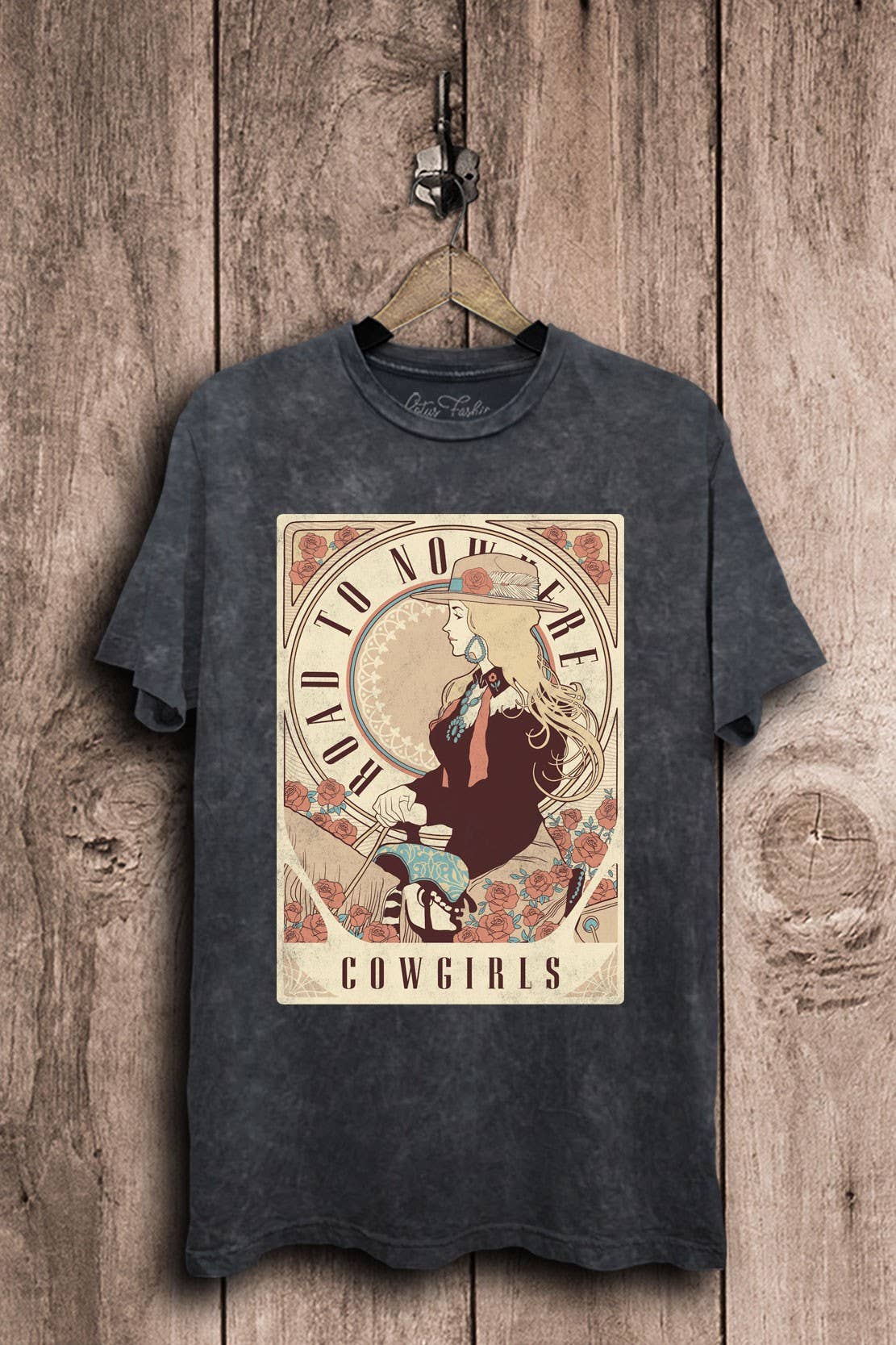Road To Nowhere Cowgirls Graphic Top
