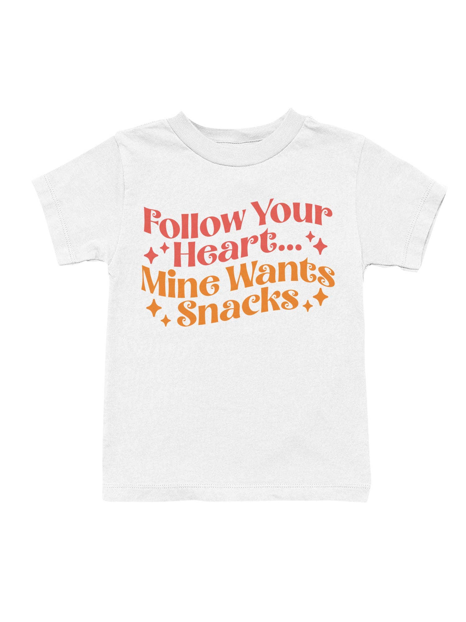 Heart and Snacks: Fun Quote Design Youth's T-Shirt