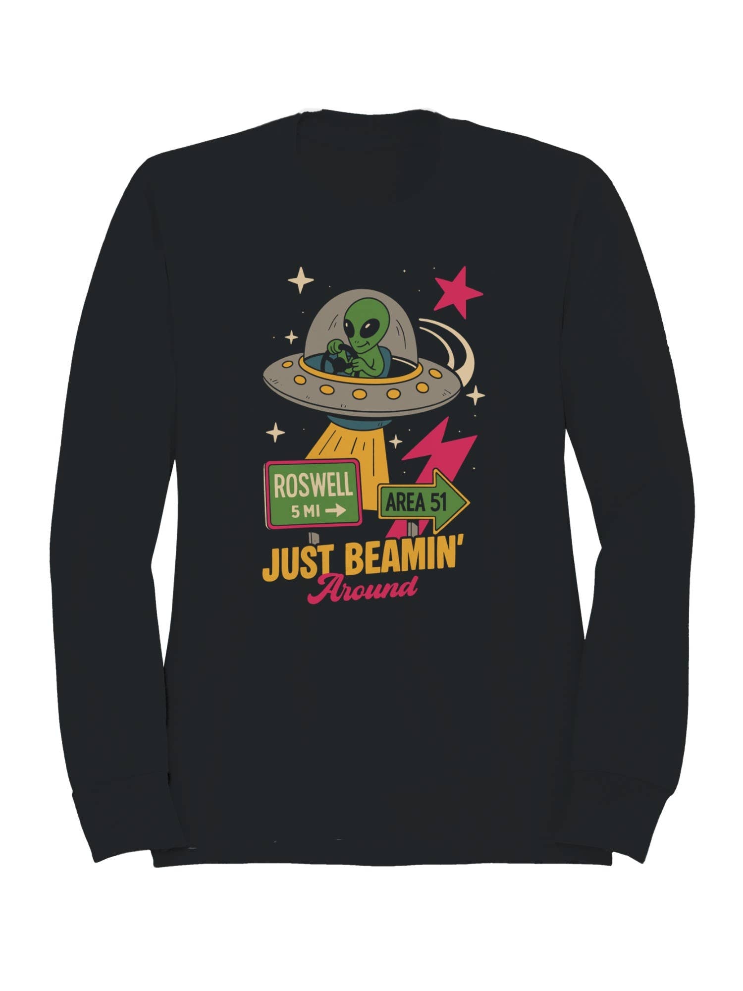 Alien Adventure: Just Beamin' Around Women's Sweatshirt