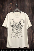 Boston Terrier Love Graphic Top