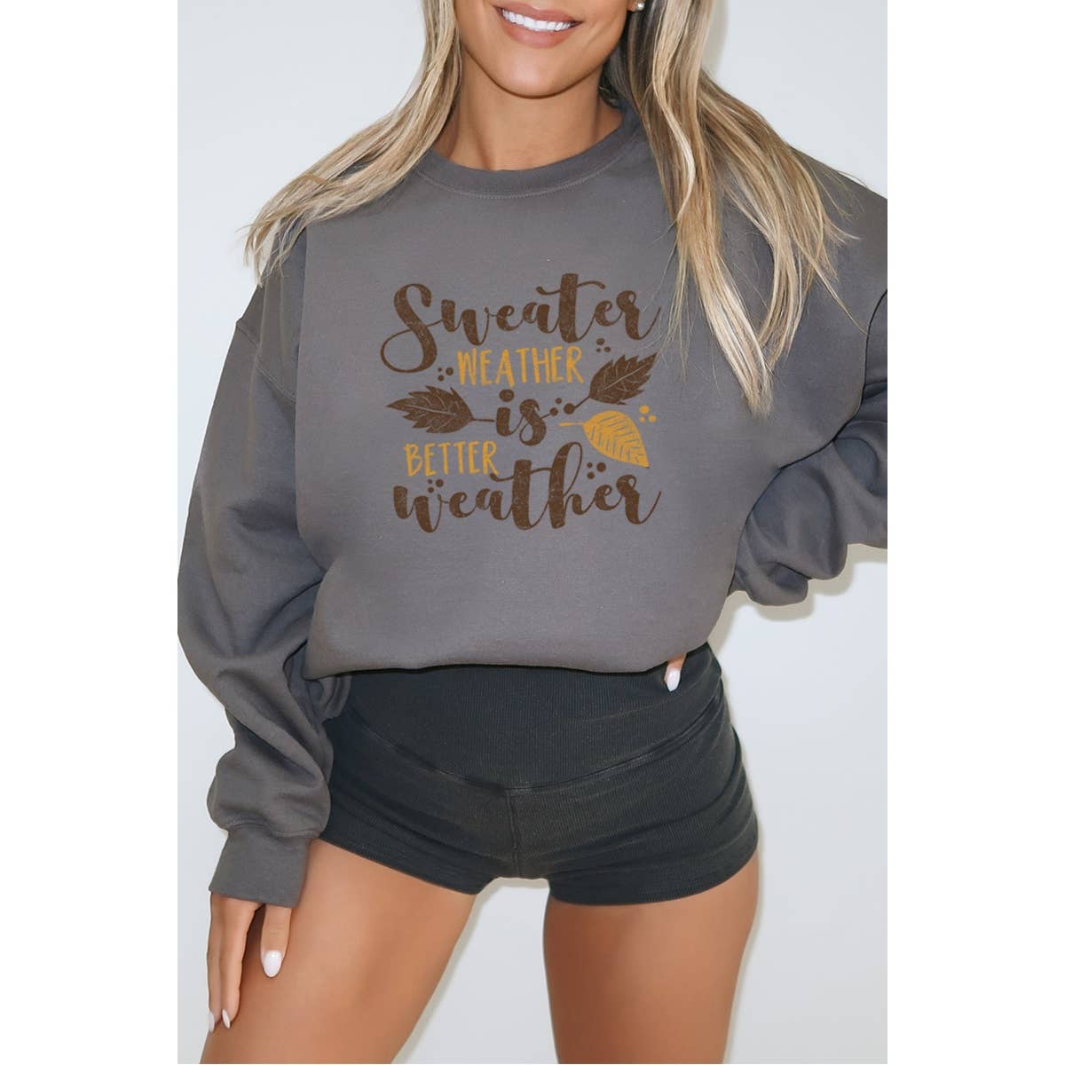 Sweater Weather   Vintage Graphic Oversizes Sweatshirts