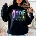 Spooky Season Pastel Vintage Halloween Horror Retro Hoodie