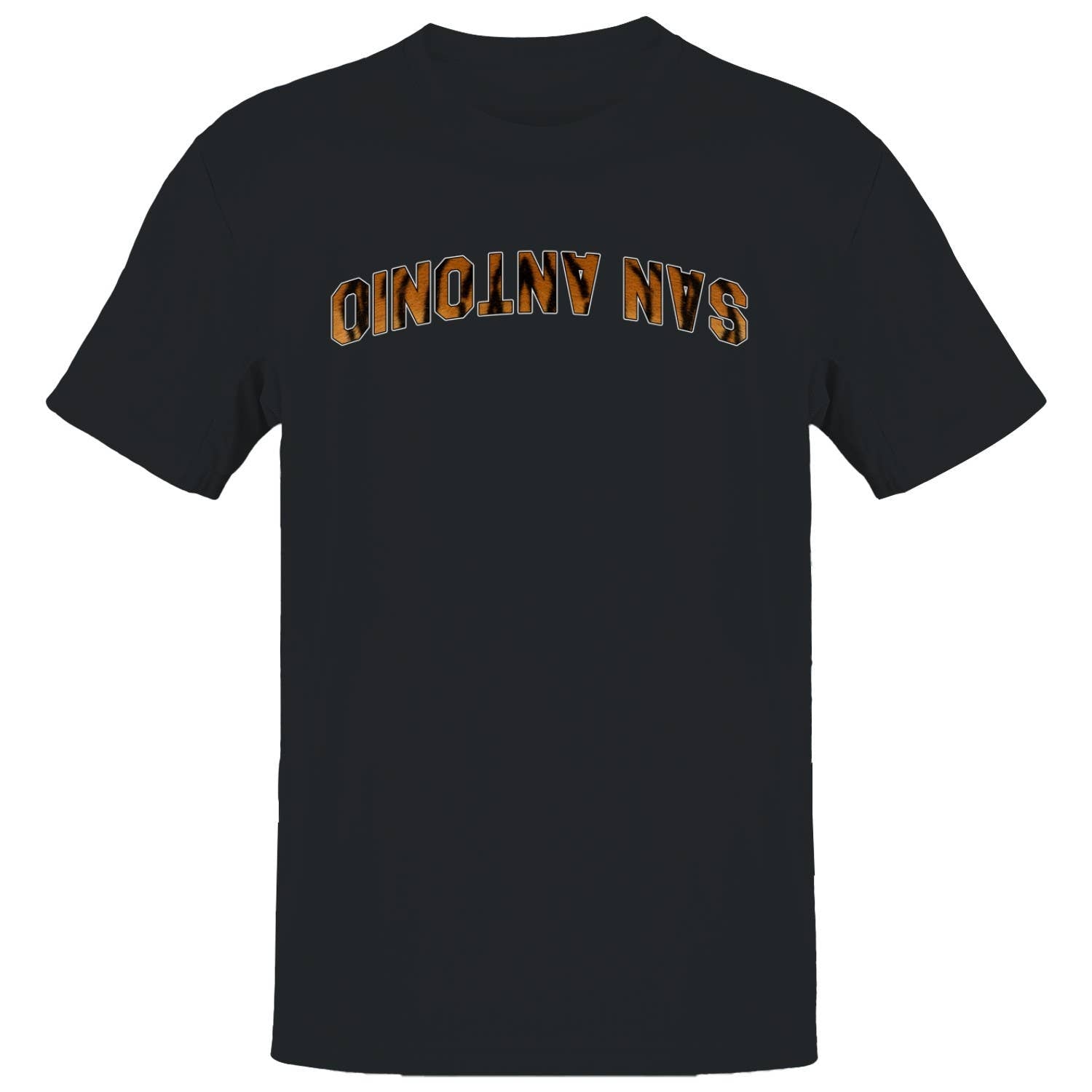 San Antonio Tiger Print Arch Men's T-Shirt