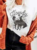 Howdy Cowboy Mineral Graphic Tshirts