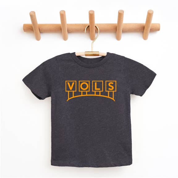 Youth Vols Stadium Billboard Premium T-Shirt, Dk. Gray