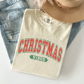 Christmas Vibes, Retro, Varsity, Santa, Snow, Xmas Tshirt