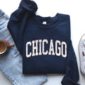 Chicago, Football, Sports, Game Day, Touchdown Sweatshirt