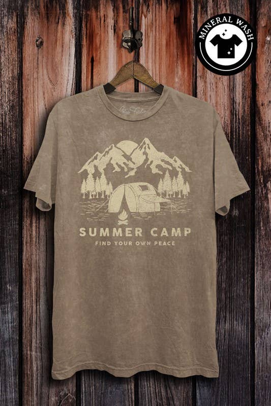 Summer Camp Graphic Top