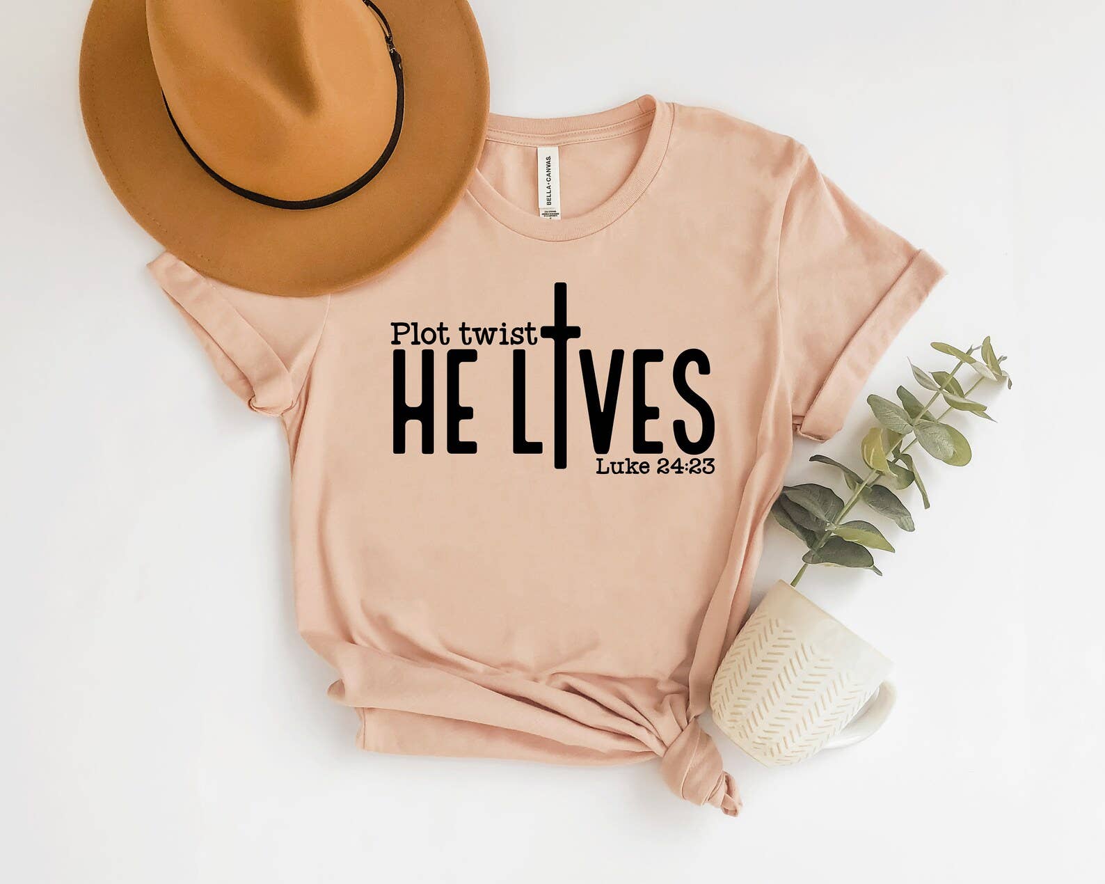Plot Twist He Livest-Shirt