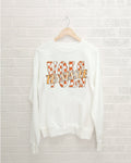 Tennessee Volunteers Twisted Check Wht Thrifted Sweatshirt
