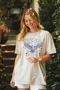 Free Bird Oversized Graphic Top