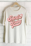 Santa Baby Oversize Graphic Tshirts