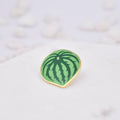 Watermelon Peperomia Plant Enamel Pin
