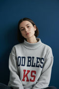 IT2594-GODBLESS | God Bless (State) Mock-Neck Sweatshirts