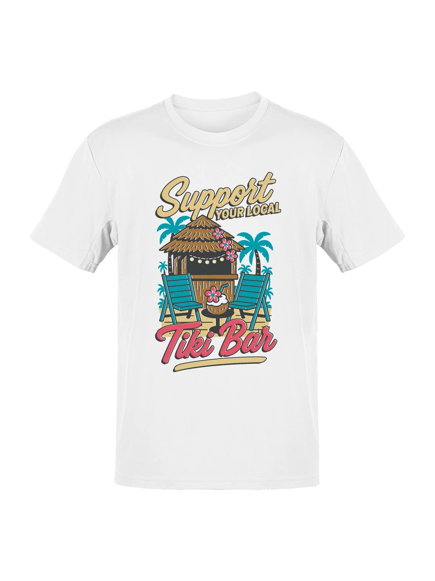 Support Your Local Tiki Bar Men's T-Shirt