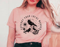Support Your Local Murder - Cute Crow Bird Pun Graphic Shirt