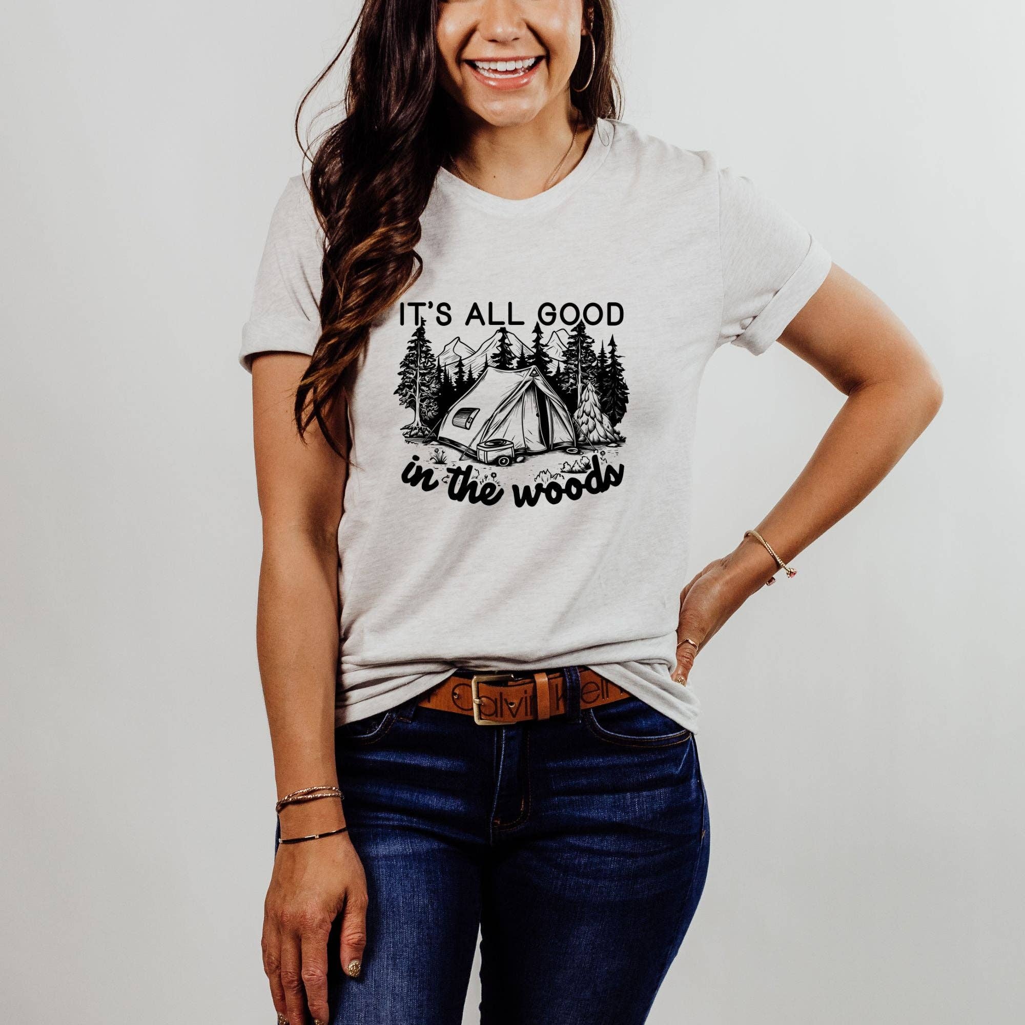 All Good in the Woods Graphic Tee 278(Dtf)