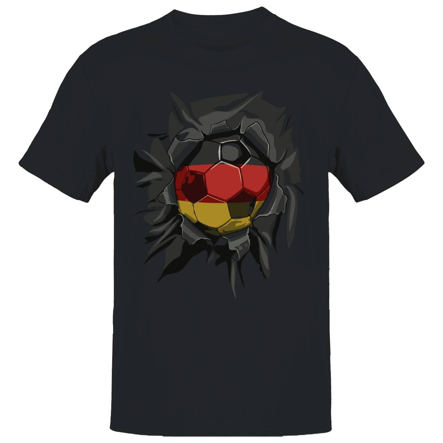 Germany Soccer Ripped  Men's T-Shirt