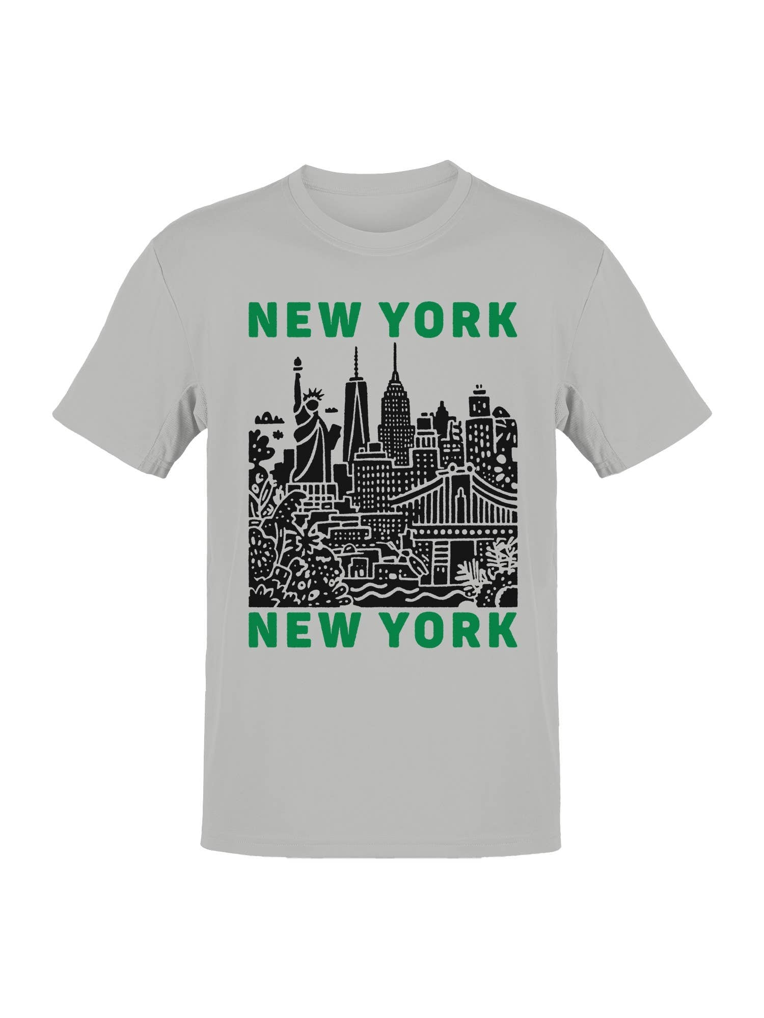 New York Skyline Art Print Men's T-Shirt