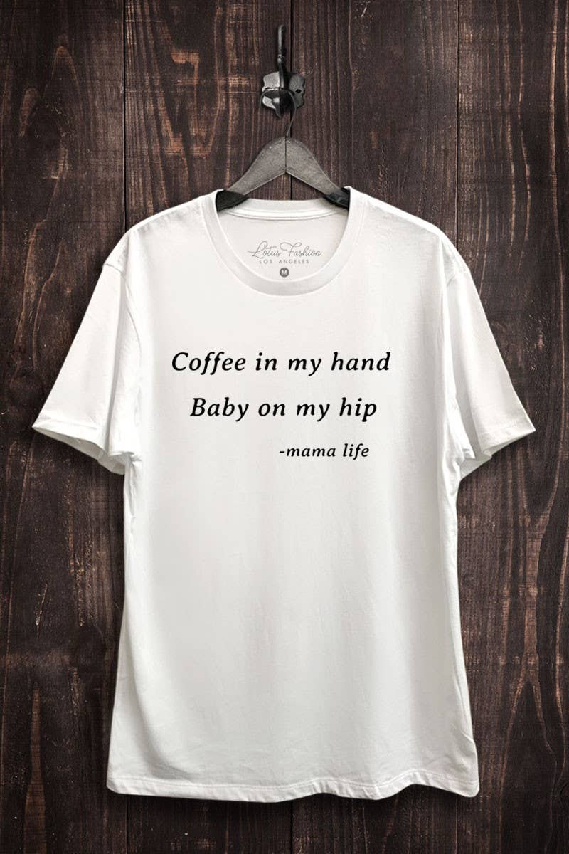 Mama Life Graphic Top