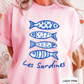 Les Sardines Coastal Women’S Graphic Tee | Gildan