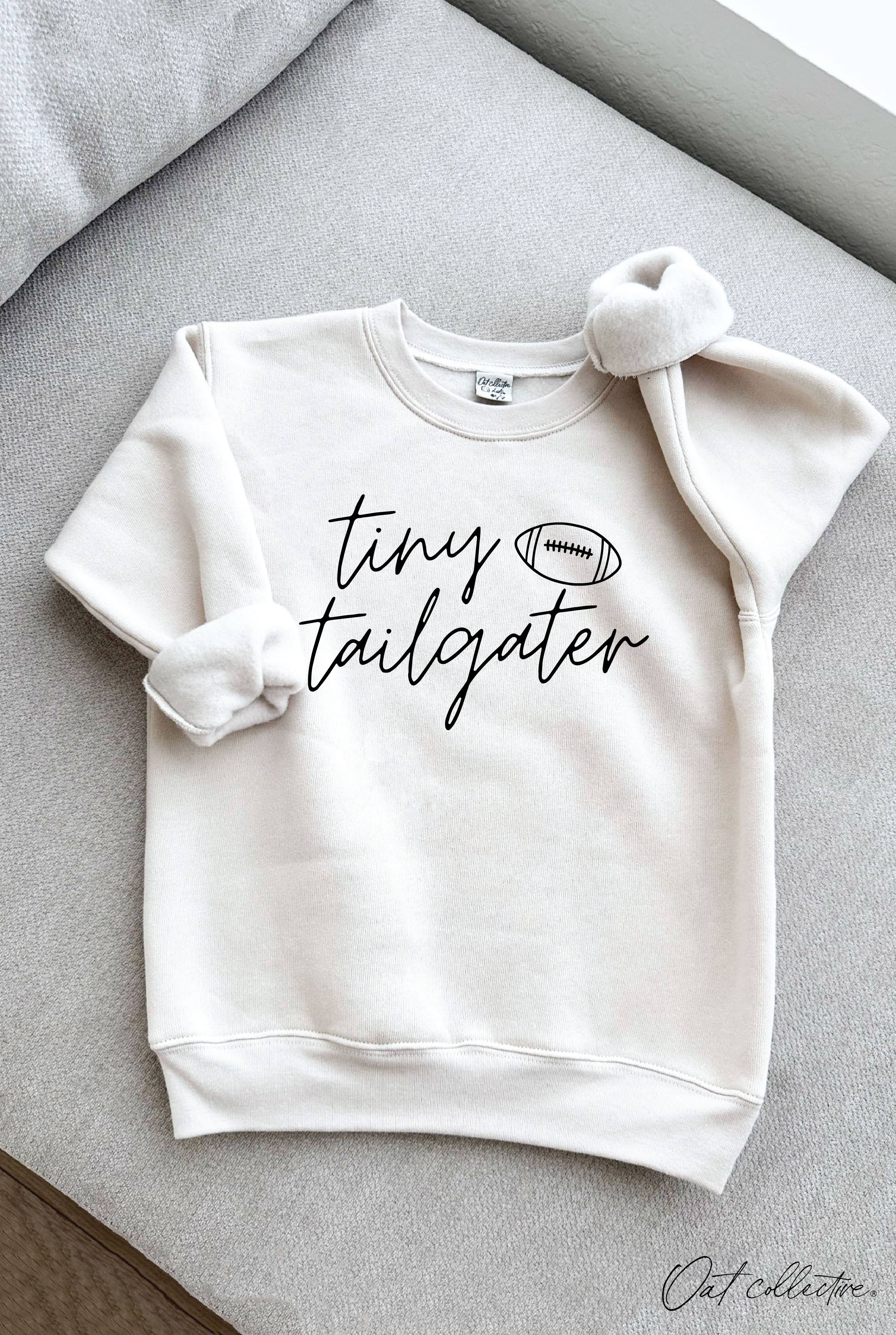 Tiny Tailgater  Unisex Youth Graphic Sweatshirt