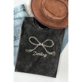 Bow Darling - Mineral Wash T Shirt
