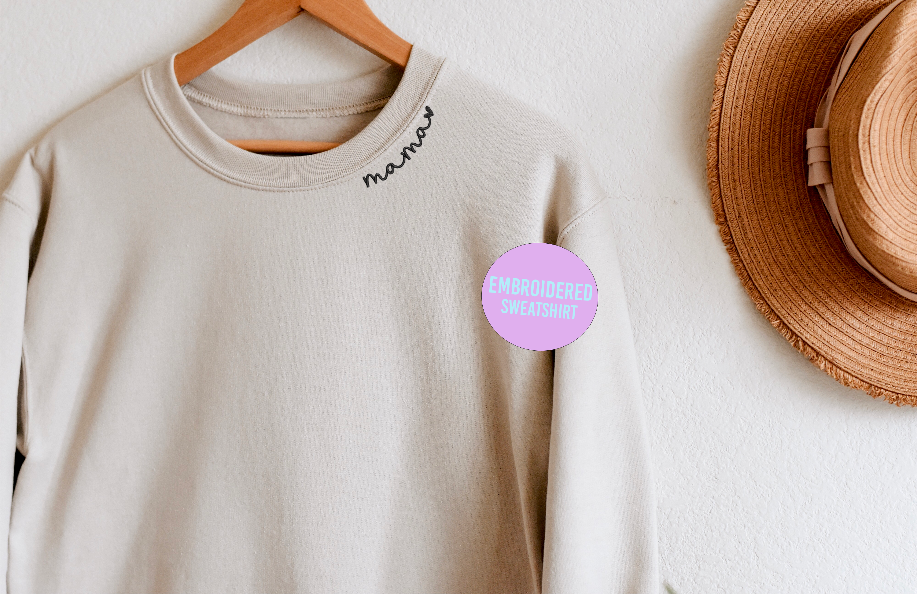 Mama Sweatshirt, Mothers Day, Mothers Day Gifts, Embroidery