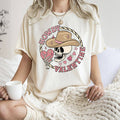 Valentine's Day Skeleton Cowboy T-Shirt, Western Style