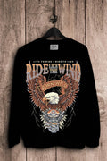 Ride Like the Wind Born Free Sweatshirts