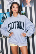 IT2594-FOOTBALL | 'football & Gameday' Reversible Sweatshirt